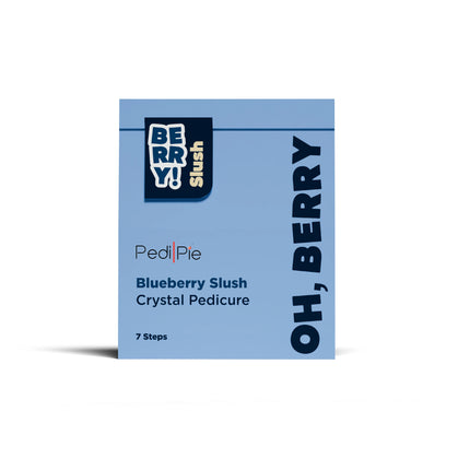 Blueberry Slush 7 Step Crystal Pedicure | Pack of 5