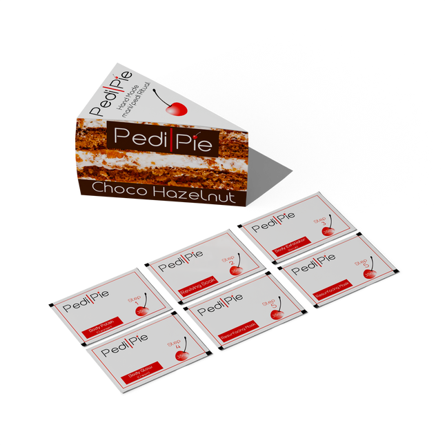 Choco Hazelnut – 5 Step Mani/Pedi Kit | Pack of 5