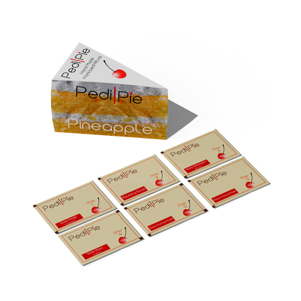 Pineapple – 5 Step Mani/Pedi Kit | Pack of 5