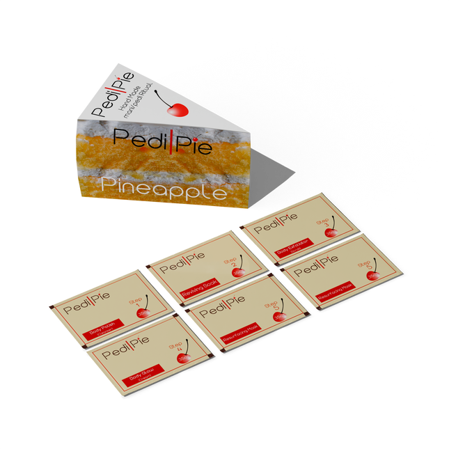 Pineapple – 5 Step Mani/Pedi Kit | Pack of 5